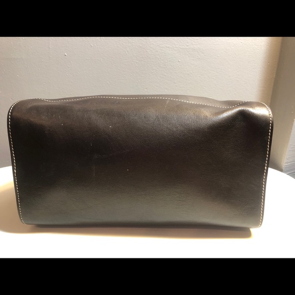 Vintage coach brown leather satchel handbag - Picture 8 of 12